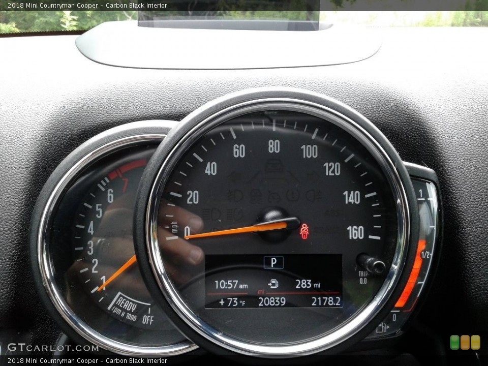 Carbon Black Interior Gauges for the 2018 Mini Countryman Cooper #138186177
