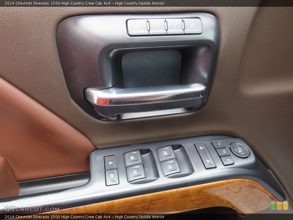 High Country Saddle Interior Door Panel for the 2014 Chevrolet Silverado 1500 High Country Crew Cab 4x4 #138190101