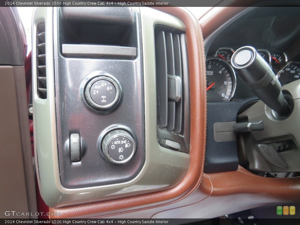 High Country Saddle Interior Controls for the 2014 Chevrolet Silverado 1500 High Country Crew Cab 4x4 #138190104