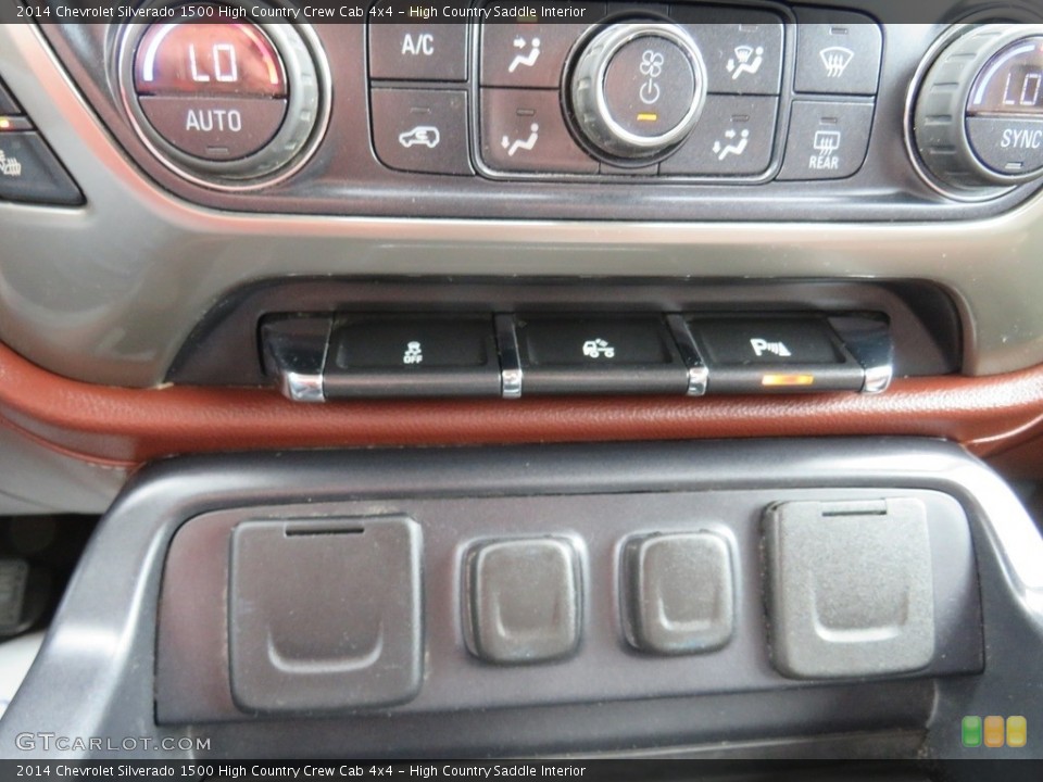 High Country Saddle Interior Controls for the 2014 Chevrolet Silverado 1500 High Country Crew Cab 4x4 #138190149