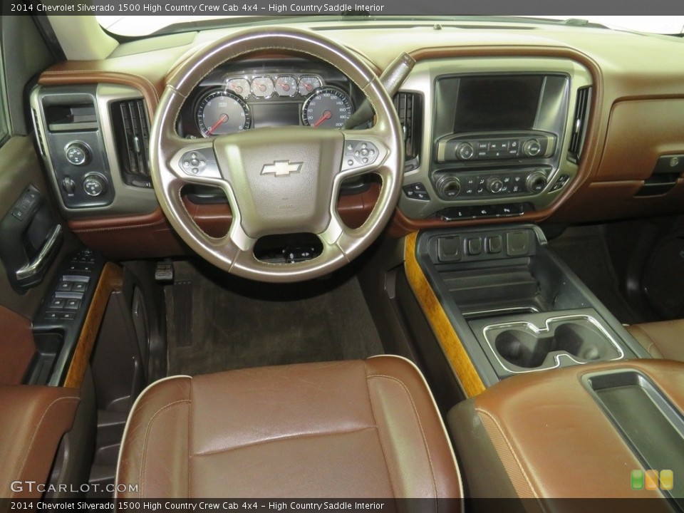 High Country Saddle Interior Dashboard for the 2014 Chevrolet Silverado 1500 High Country Crew Cab 4x4 #138190179