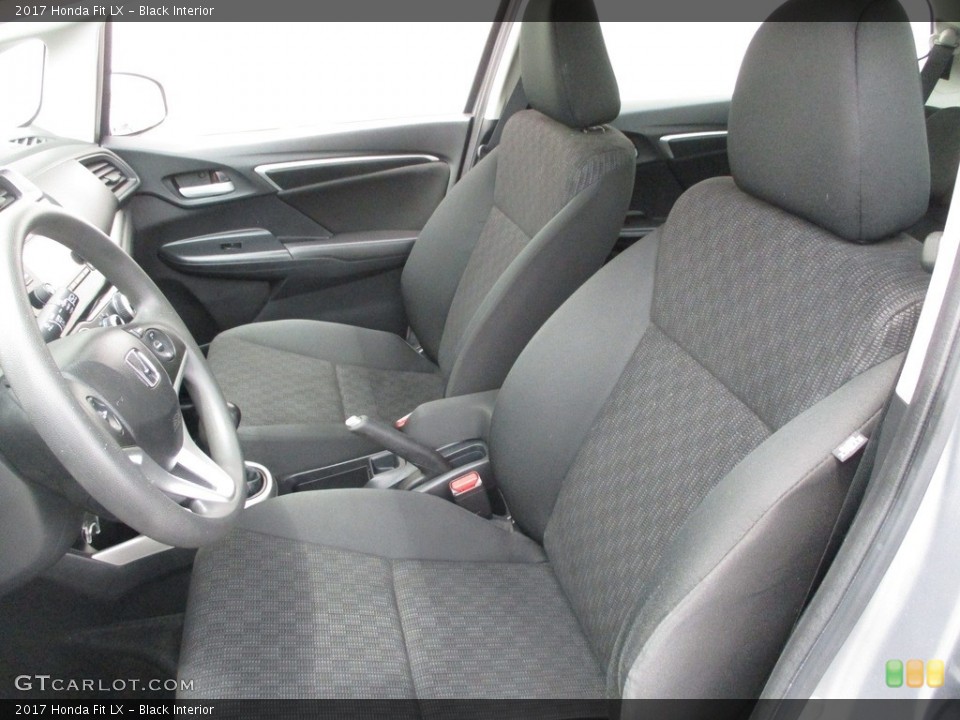 Black Interior Front Seat for the 2017 Honda Fit LX #138190963