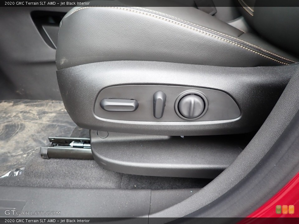 Jet Black Interior Front Seat for the 2020 GMC Terrain SLT AWD #138190974