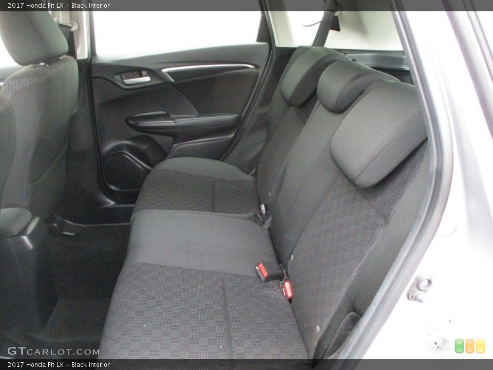 Black Interior Rear Seat for the 2017 Honda Fit LX #138190983