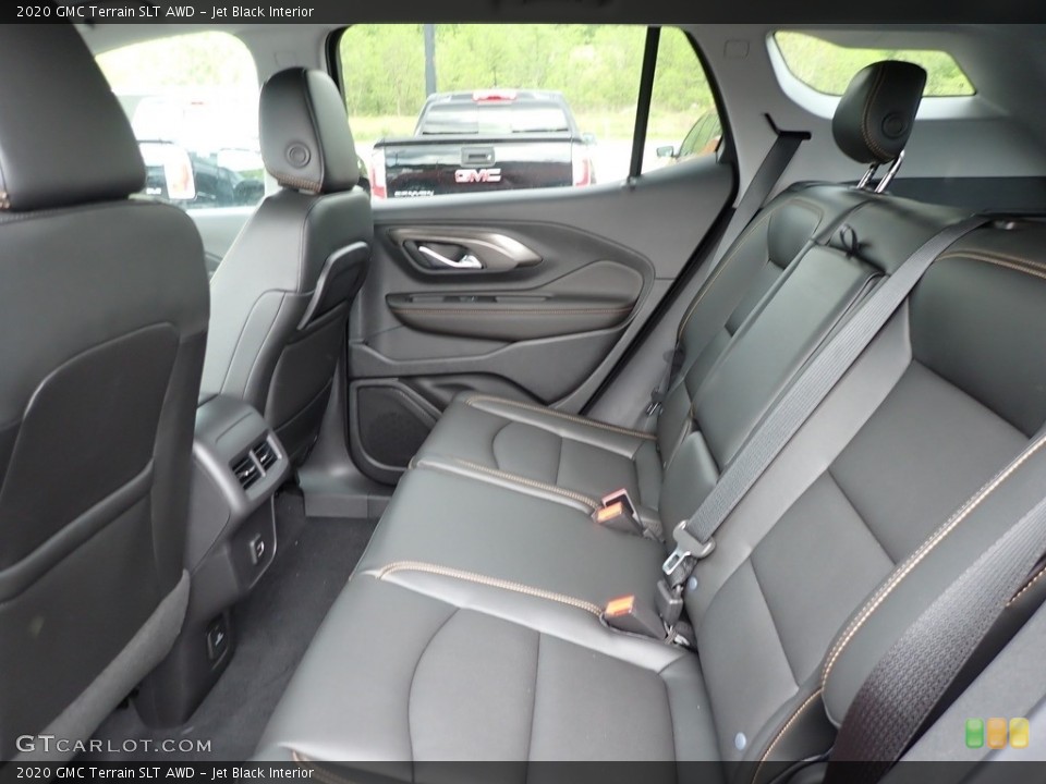 Jet Black Interior Rear Seat for the 2020 GMC Terrain SLT AWD #138191016