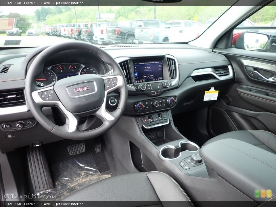 Jet Black Interior Photo for the 2020 GMC Terrain SLT AWD #138191037
