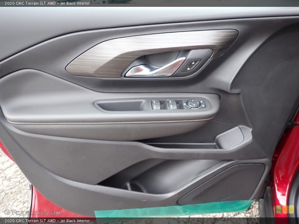Jet Black Interior Door Panel for the 2020 GMC Terrain SLT AWD #138191061