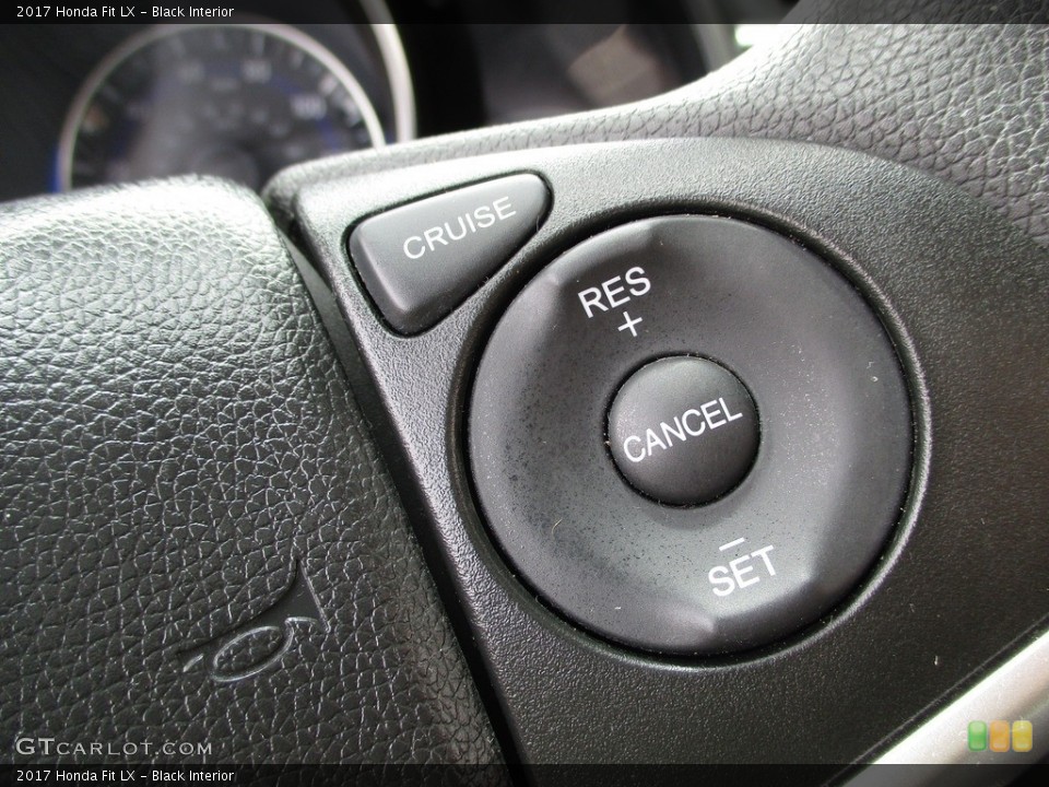 Black Interior Controls for the 2017 Honda Fit LX #138191112