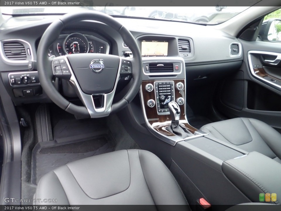 Off Black Interior Prime Interior for the 2017 Volvo V60 T5 AWD #138193930