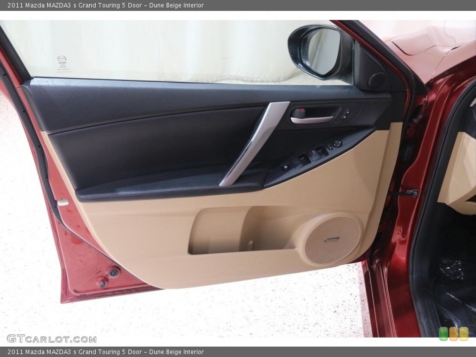 Dune Beige Interior Door Panel for the 2011 Mazda MAZDA3 s Grand Touring 5 Door #138194148