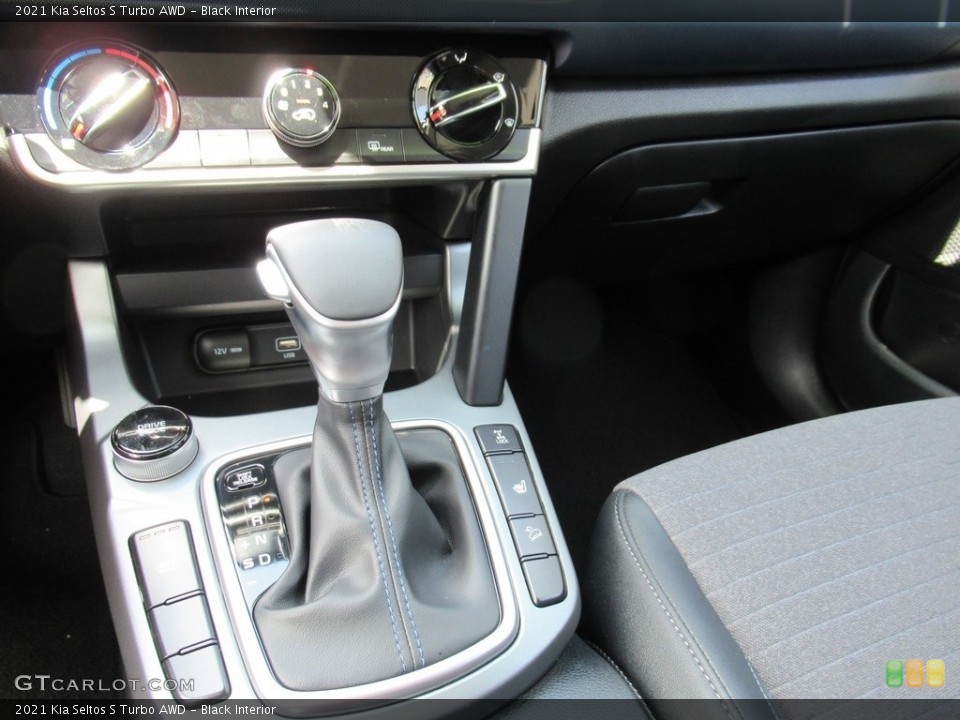 Black Interior Transmission for the 2021 Kia Seltos S Turbo AWD #138194298