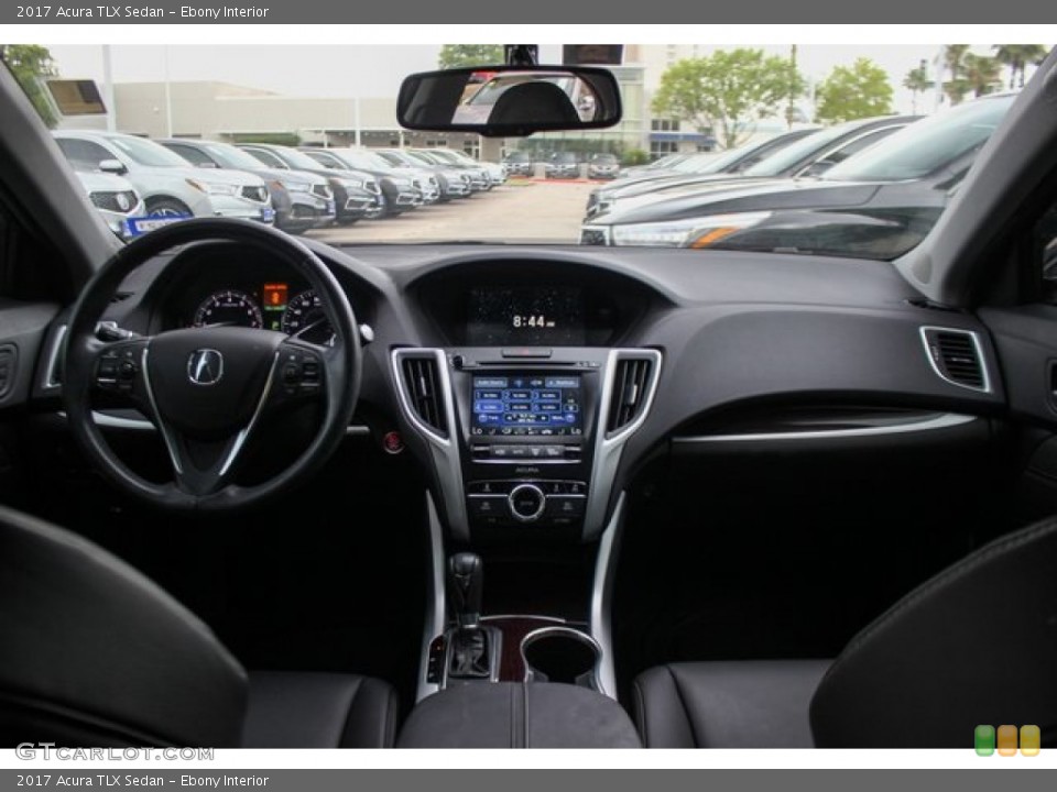 Ebony Interior Dashboard for the 2017 Acura TLX Sedan #138194403