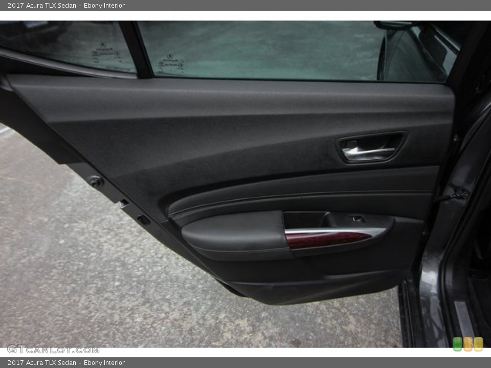 Ebony Interior Door Panel for the 2017 Acura TLX Sedan #138194613