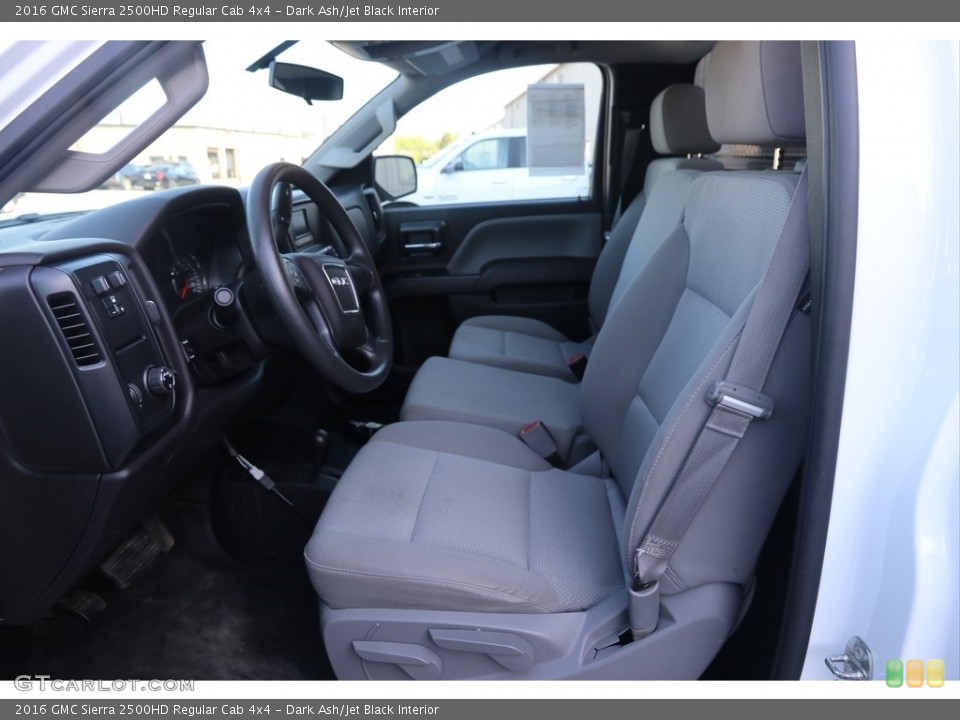Dark Ash/Jet Black Interior Photo for the 2016 GMC Sierra 2500HD Regular Cab 4x4 #138194904