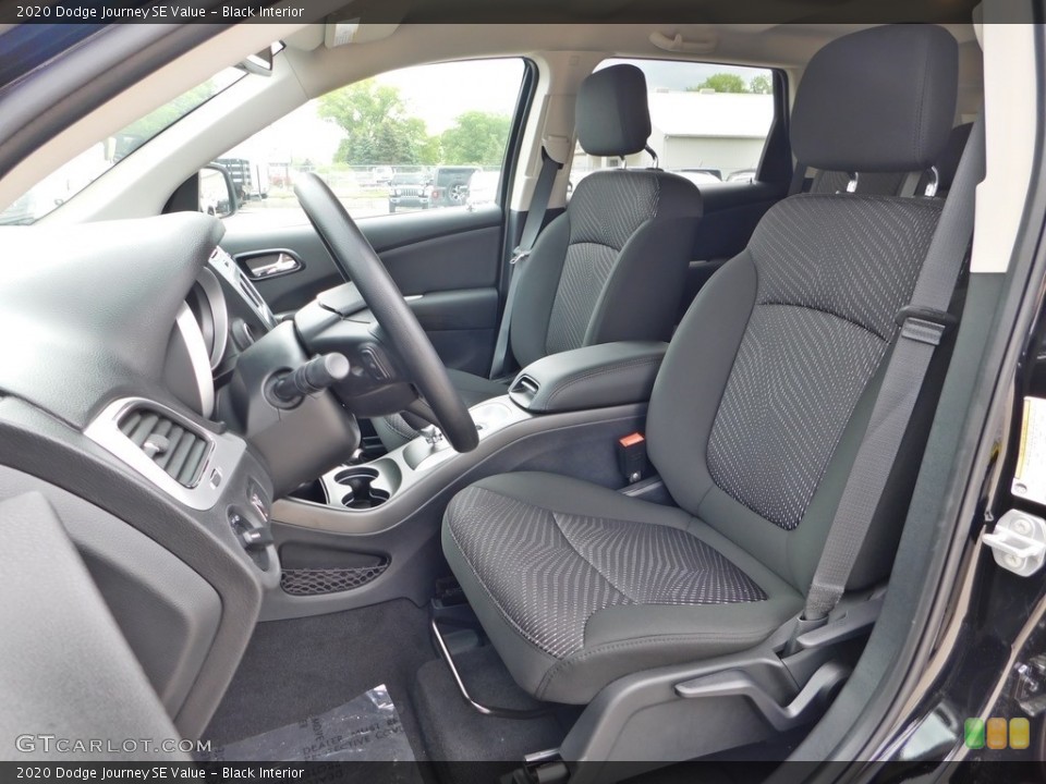 Black Interior Photo for the 2020 Dodge Journey SE Value #138195035
