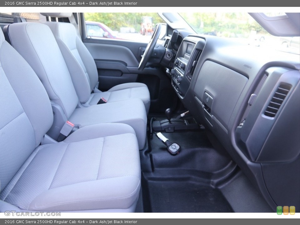 Dark Ash/Jet Black Interior Front Seat for the 2016 GMC Sierra 2500HD Regular Cab 4x4 #138195045