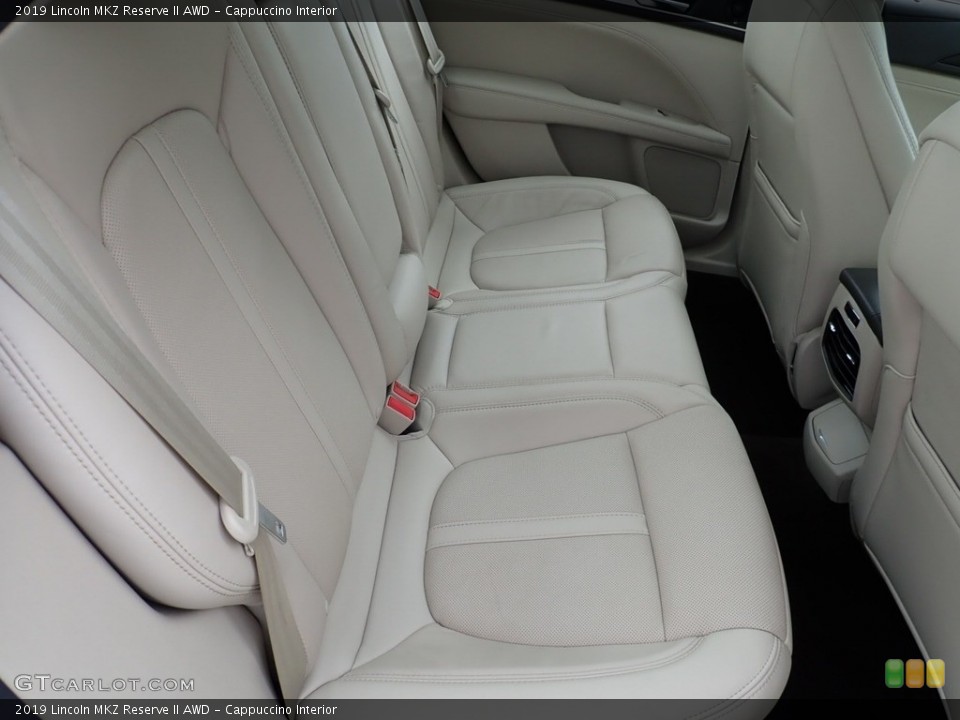 Cappuccino Interior Rear Seat for the 2019 Lincoln MKZ Reserve II AWD #138196812