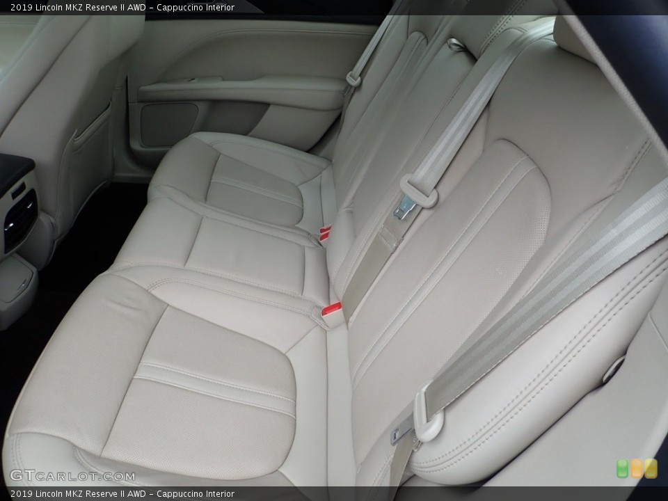Cappuccino Interior Rear Seat for the 2019 Lincoln MKZ Reserve II AWD #138196854