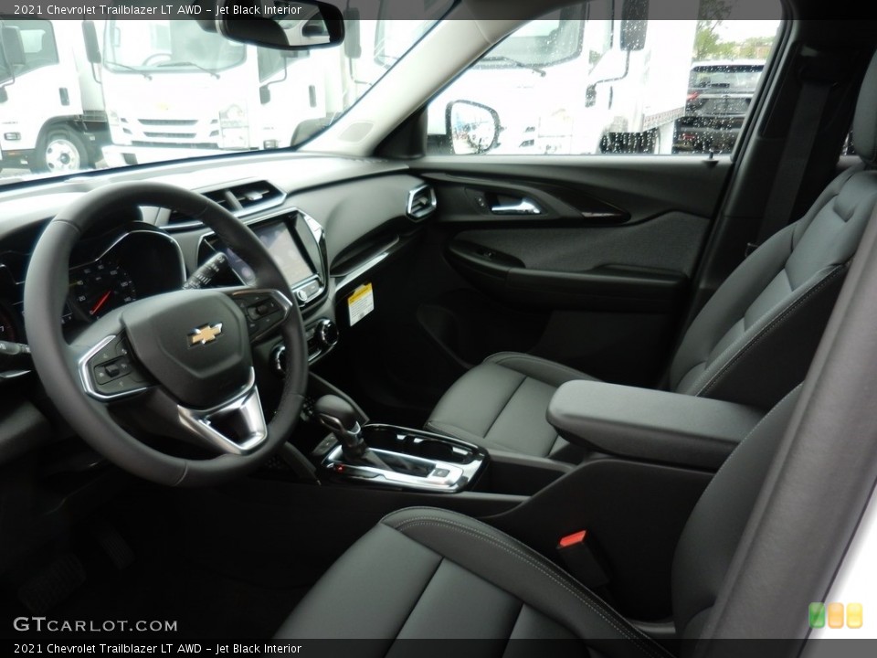 Jet Black Interior Front Seat for the 2021 Chevrolet Trailblazer LT AWD #138196977