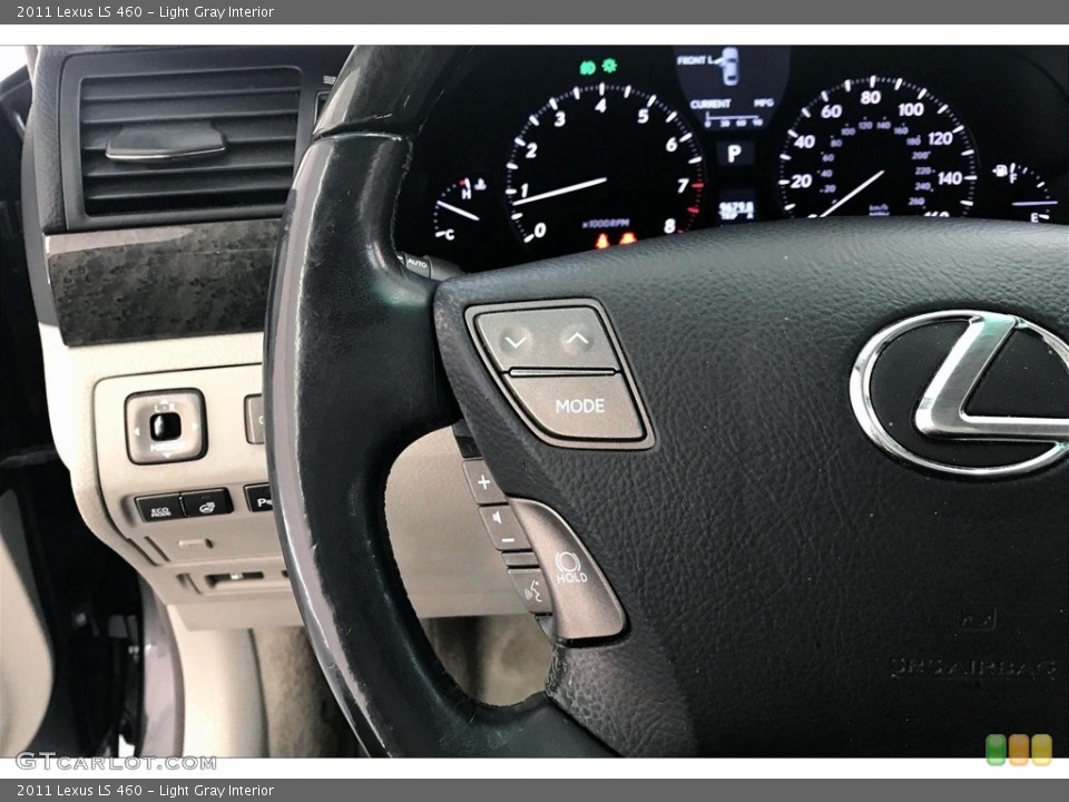Light Gray Interior Steering Wheel for the 2011 Lexus LS 460 #138198417