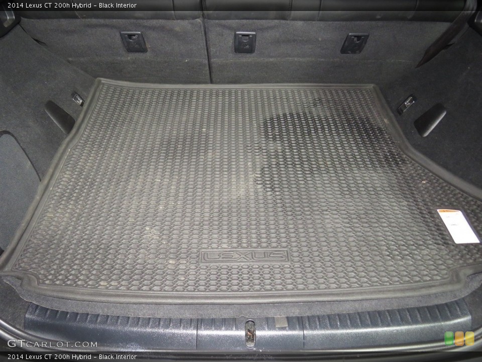 Black Interior Trunk for the 2014 Lexus CT 200h Hybrid #138199176
