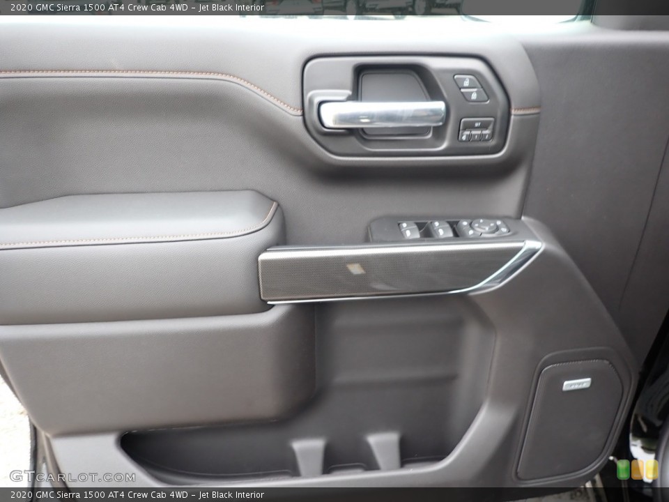 Jet Black Interior Door Panel for the 2020 GMC Sierra 1500 AT4 Crew Cab 4WD #138199257