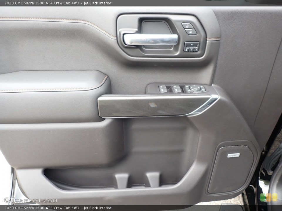 Jet Black Interior Door Panel for the 2020 GMC Sierra 1500 AT4 Crew Cab 4WD #138199392