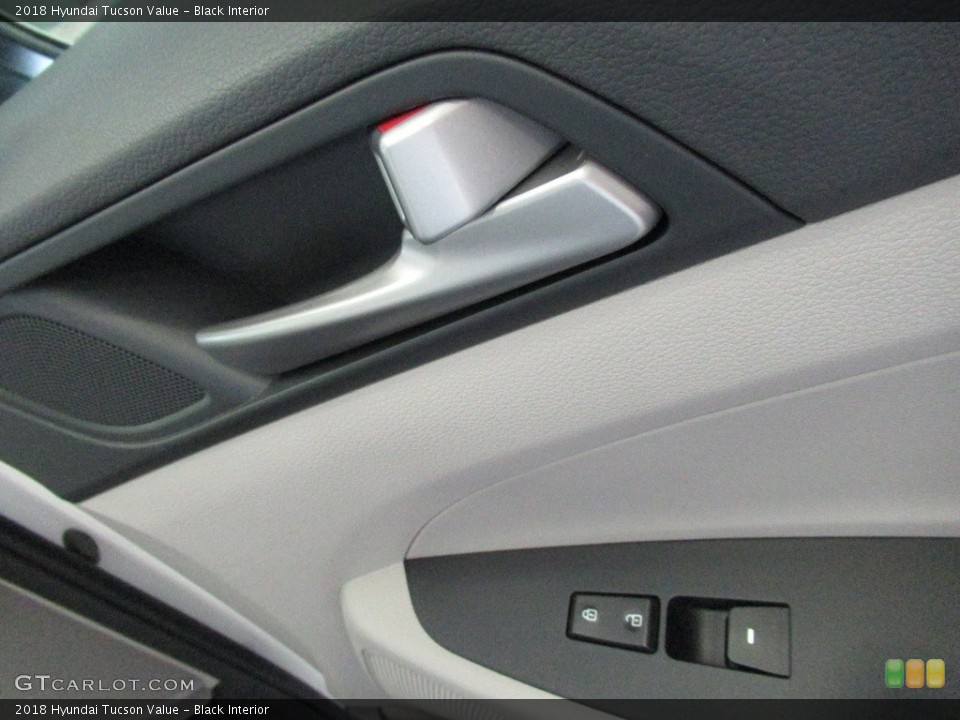 Black Interior Door Panel for the 2018 Hyundai Tucson Value #138204245