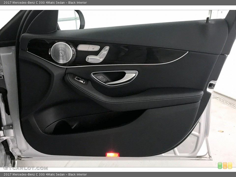 Black Interior Door Panel for the 2017 Mercedes-Benz C 300 4Matic Sedan #138205208