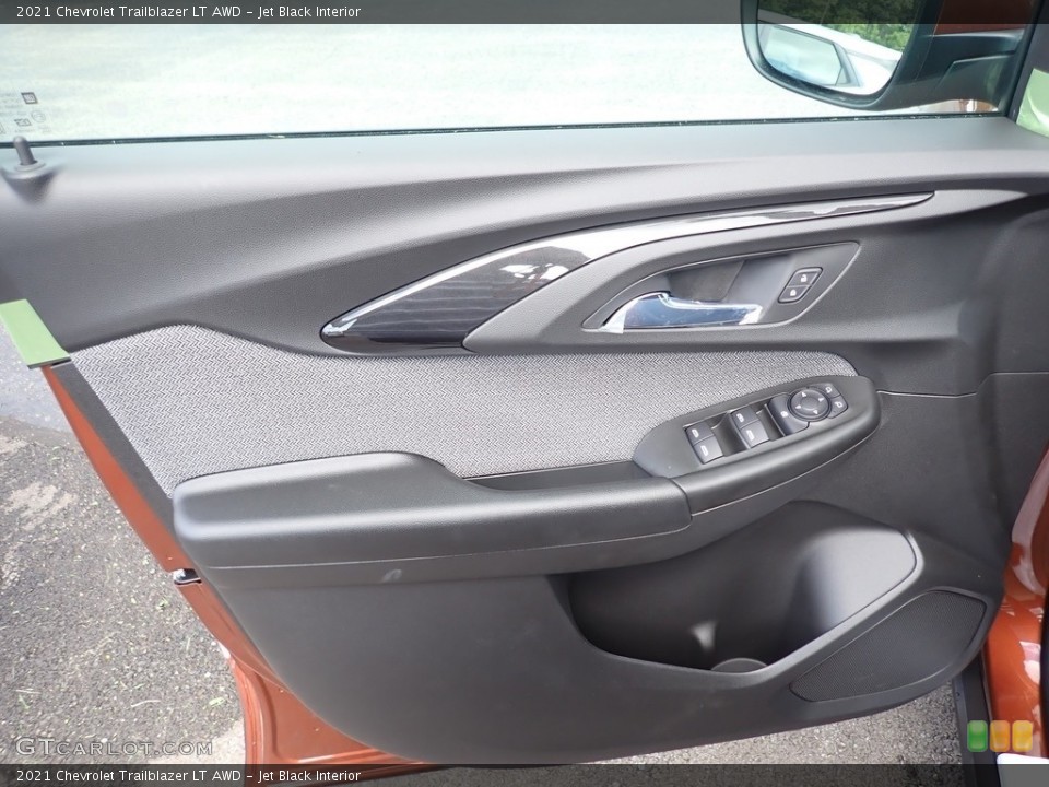 Jet Black Interior Door Panel for the 2021 Chevrolet Trailblazer LT AWD #138206489