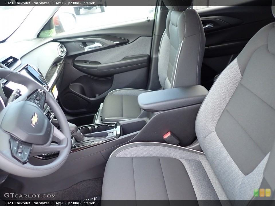 Jet Black Interior Front Seat for the 2021 Chevrolet Trailblazer LT AWD #138206507