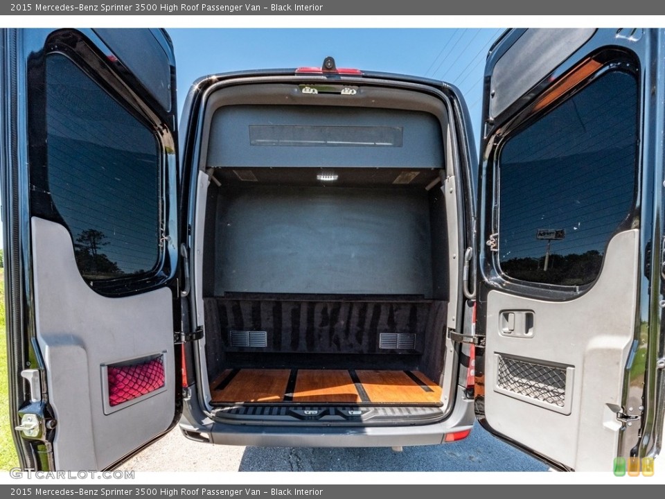 Black Interior Trunk for the 2015 Mercedes-Benz Sprinter 3500 High Roof Passenger Van #138207125