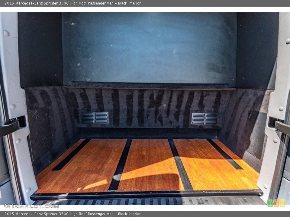 Black Interior Trunk for the 2015 Mercedes-Benz Sprinter 3500 High Roof Passenger Van #138207128