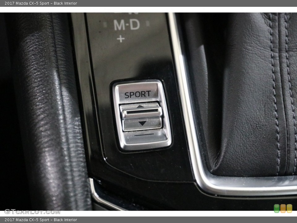 Black Interior Controls for the 2017 Mazda CX-5 Sport #138208773