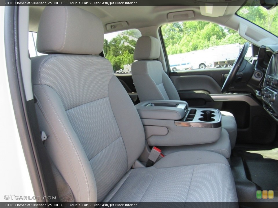 Dark Ash/Jet Black Interior Front Seat for the 2018 Chevrolet Silverado 2500HD LT Double Cab #138210528