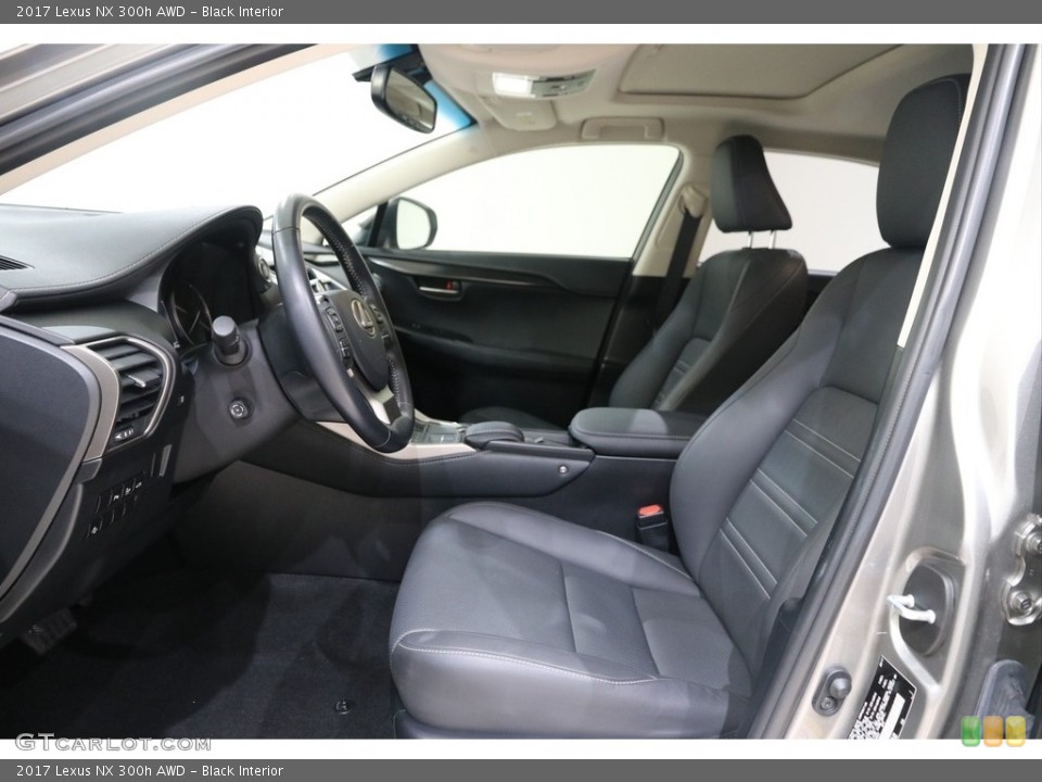 Black 2017 Lexus NX Interiors