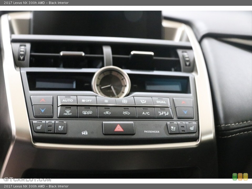 Black Interior Controls for the 2017 Lexus NX 300h AWD #138217969