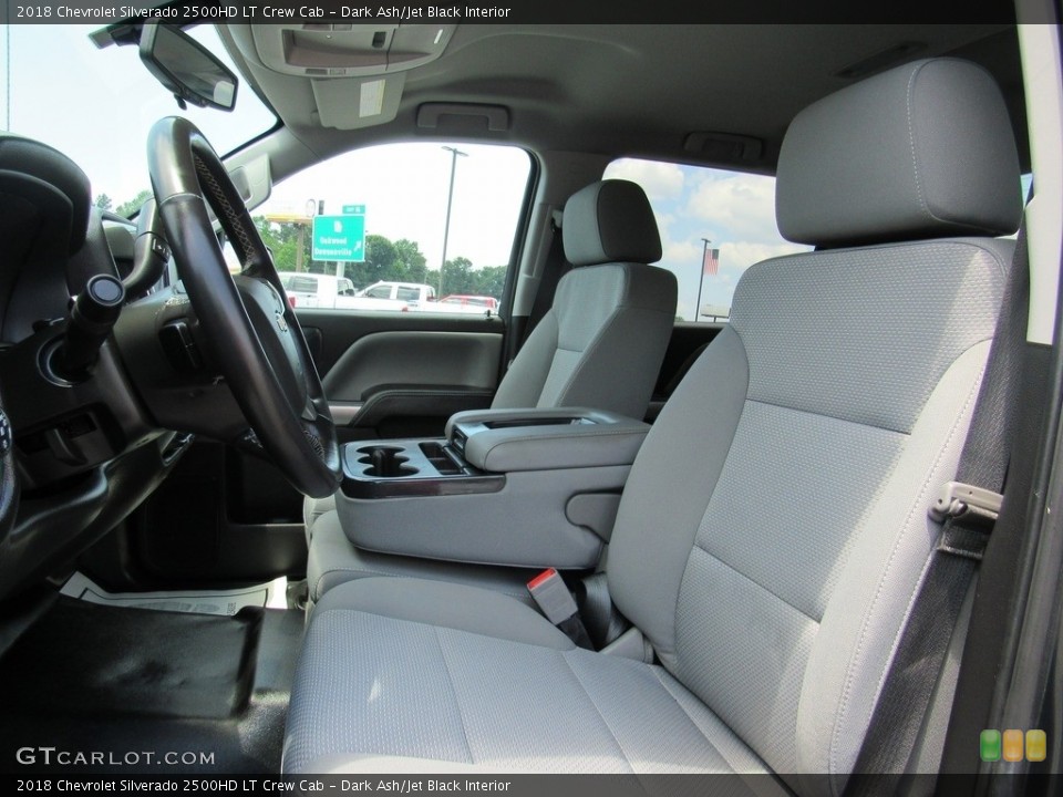 Dark Ash/Jet Black Interior Front Seat for the 2018 Chevrolet Silverado 2500HD LT Crew Cab #138219922