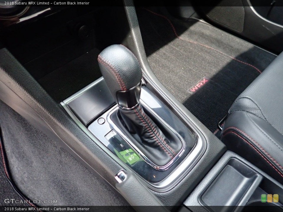 Carbon Black Interior Transmission for the 2018 Subaru WRX Limited #138222218