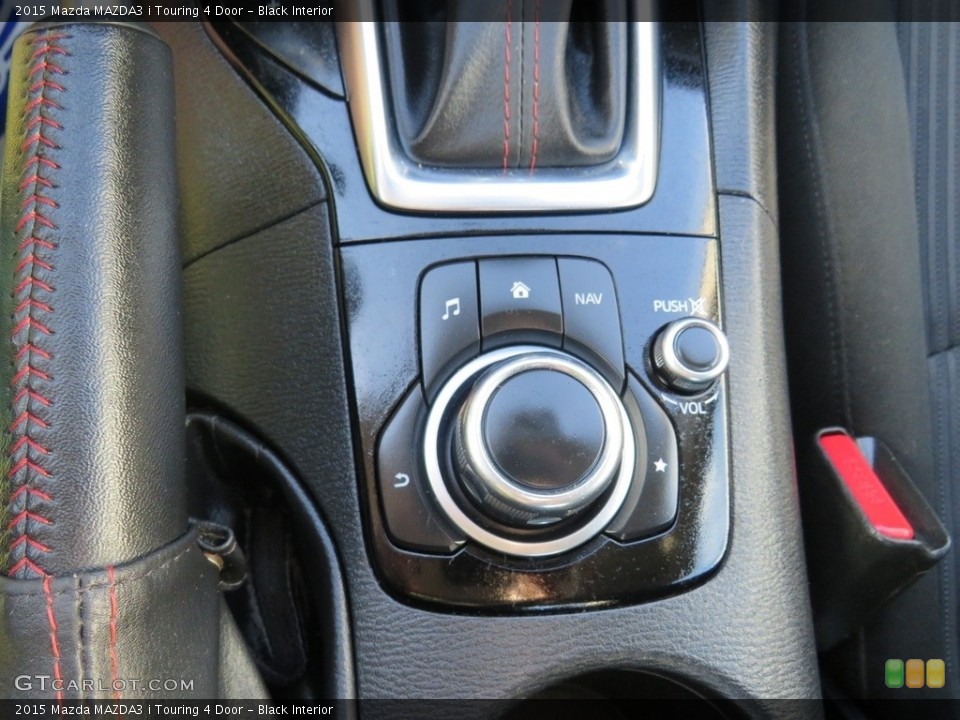 Black Interior Controls for the 2015 Mazda MAZDA3 i Touring 4 Door #138224893