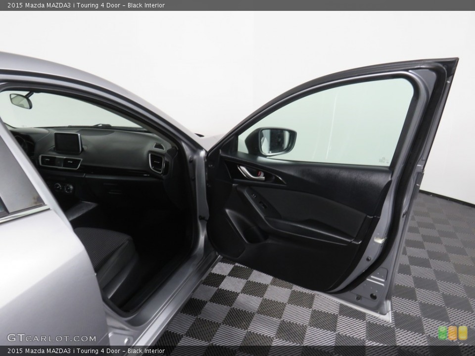 Black Interior Door Panel for the 2015 Mazda MAZDA3 i Touring 4 Door #138225383