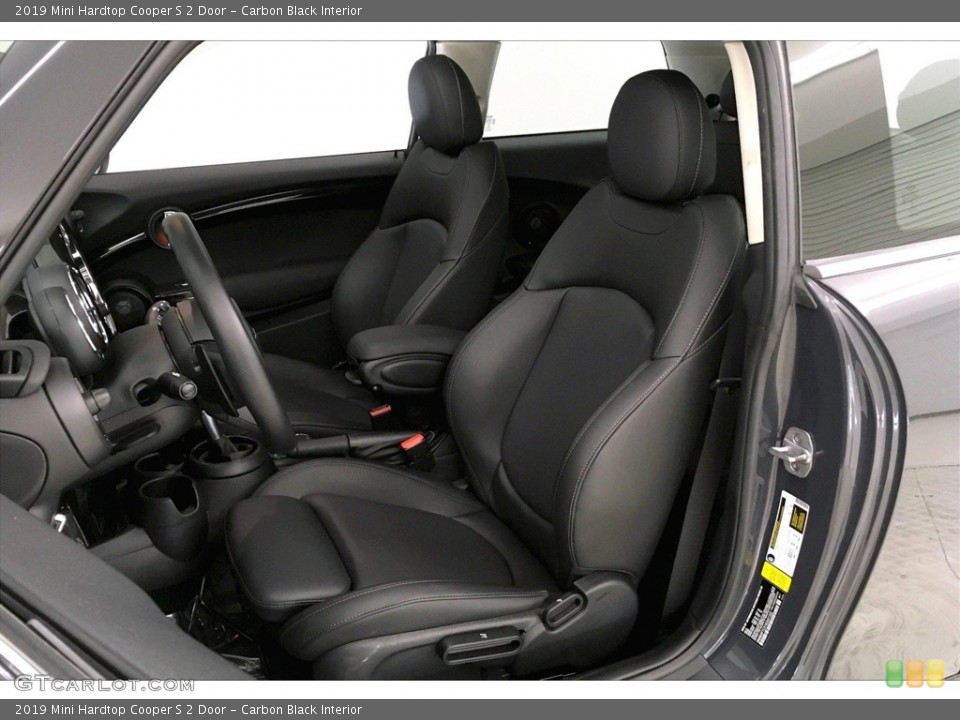 Carbon Black Interior Front Seat for the 2019 Mini Hardtop Cooper S 2 Door #138228593