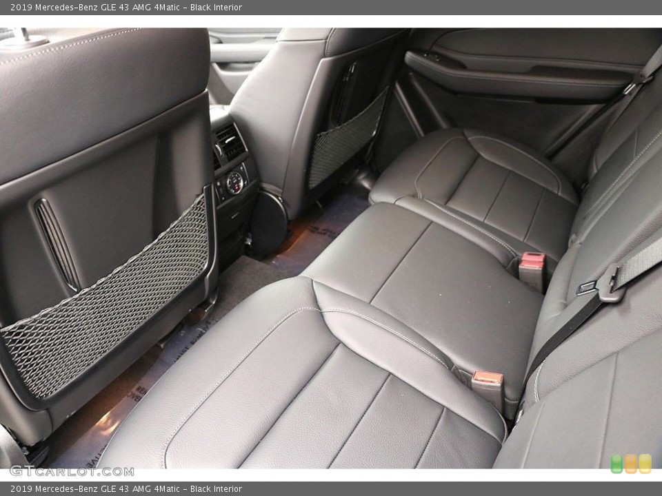 Black Interior Rear Seat for the 2019 Mercedes-Benz GLE 43 AMG 4Matic #138230249