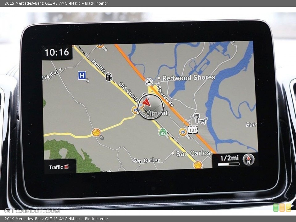 Black Interior Navigation for the 2019 Mercedes-Benz GLE 43 AMG 4Matic #138230297