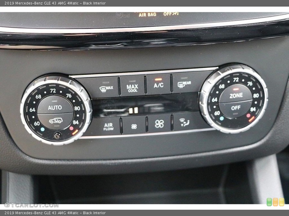 Black Interior Controls for the 2019 Mercedes-Benz GLE 43 AMG 4Matic #138230324