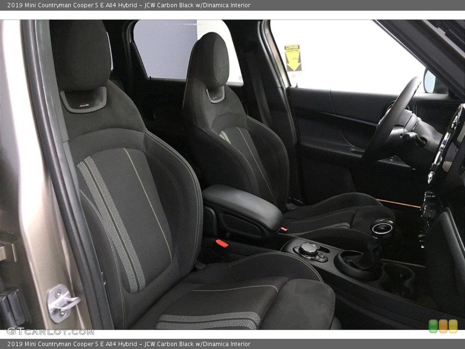 JCW Carbon Black w/Dinamica Interior Photo for the 2019 Mini Countryman Cooper S E All4 Hybrid #138232286