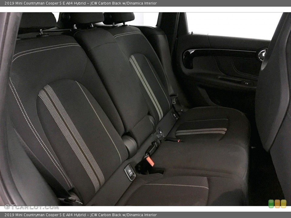 JCW Carbon Black w/Dinamica Interior Rear Seat for the 2019 Mini Countryman Cooper S E All4 Hybrid #138232355