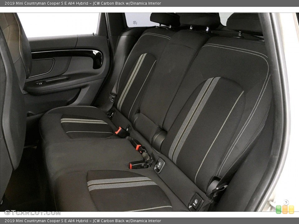 JCW Carbon Black w/Dinamica Interior Rear Seat for the 2019 Mini Countryman Cooper S E All4 Hybrid #138232358
