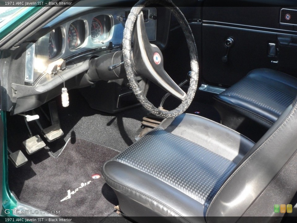 Black Interior Photo for the 1971 AMC Javelin SST #138233194