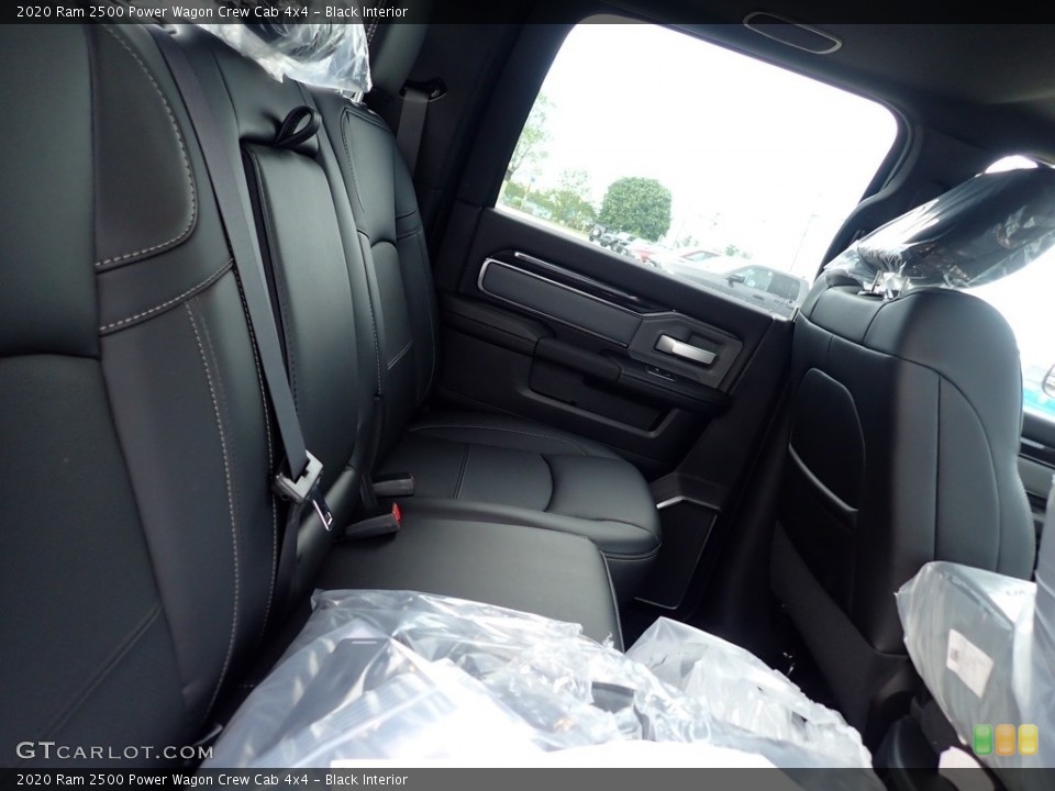 Black Interior Rear Seat for the 2020 Ram 2500 Power Wagon Crew Cab 4x4 #138234403